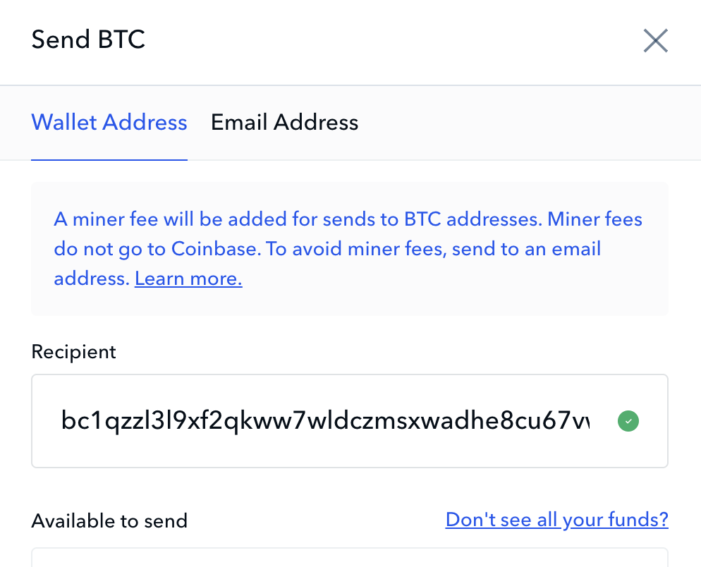 Coinbase allows sending to either wrapped or native segwit addresses. There is also visual validation of the address format.
