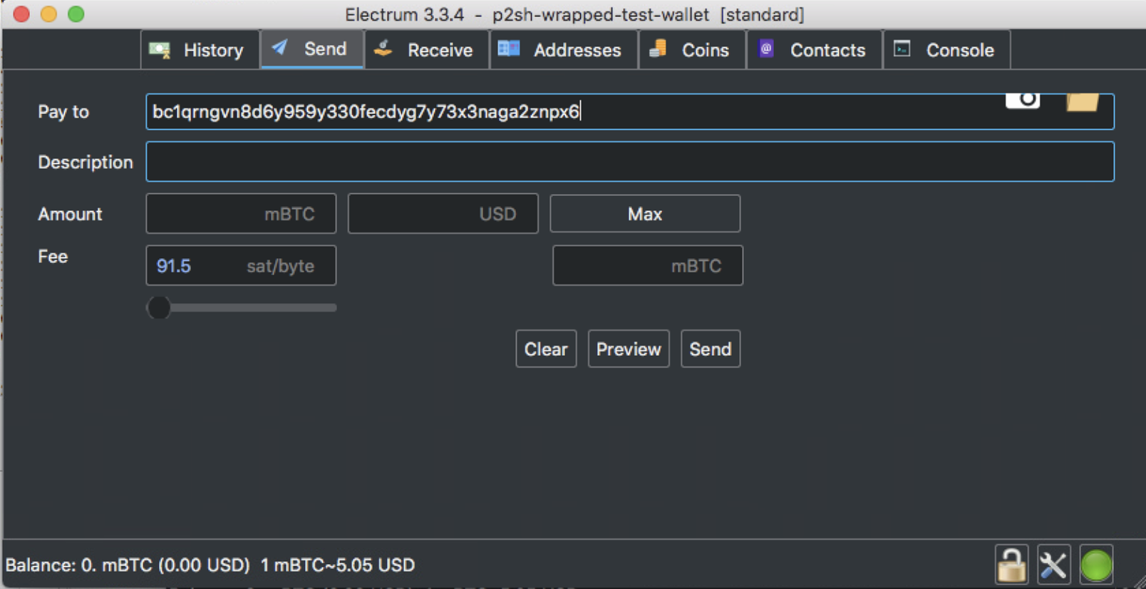 Sending to bech32 addresses is possible from all Electrum wallet types.
